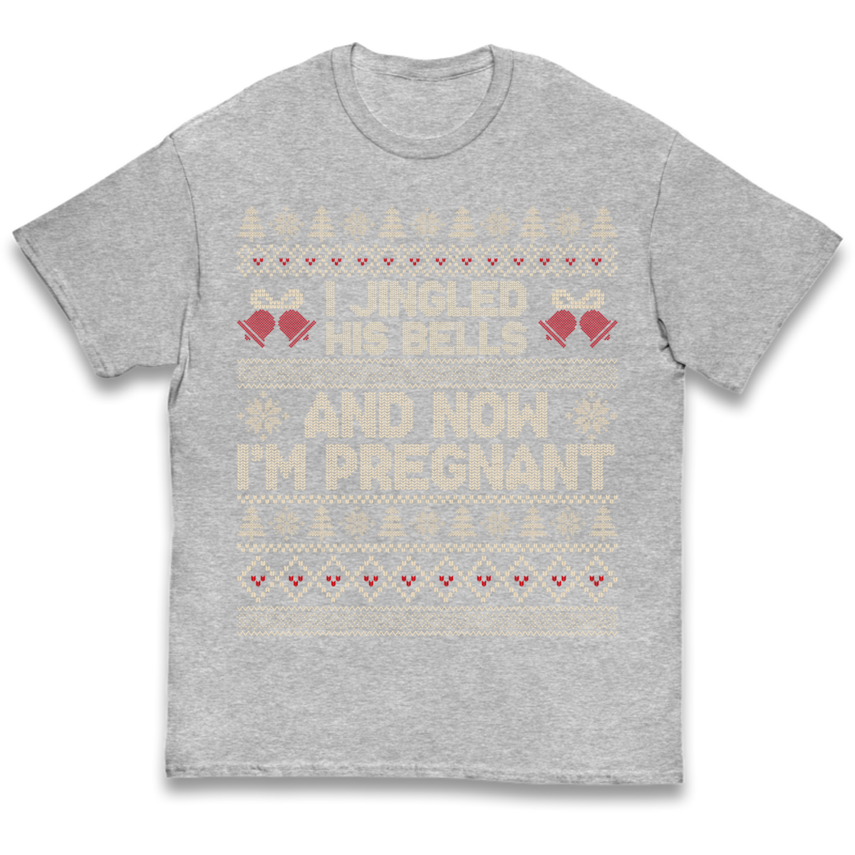 Pregnant At Christmas Kids T-Shirt