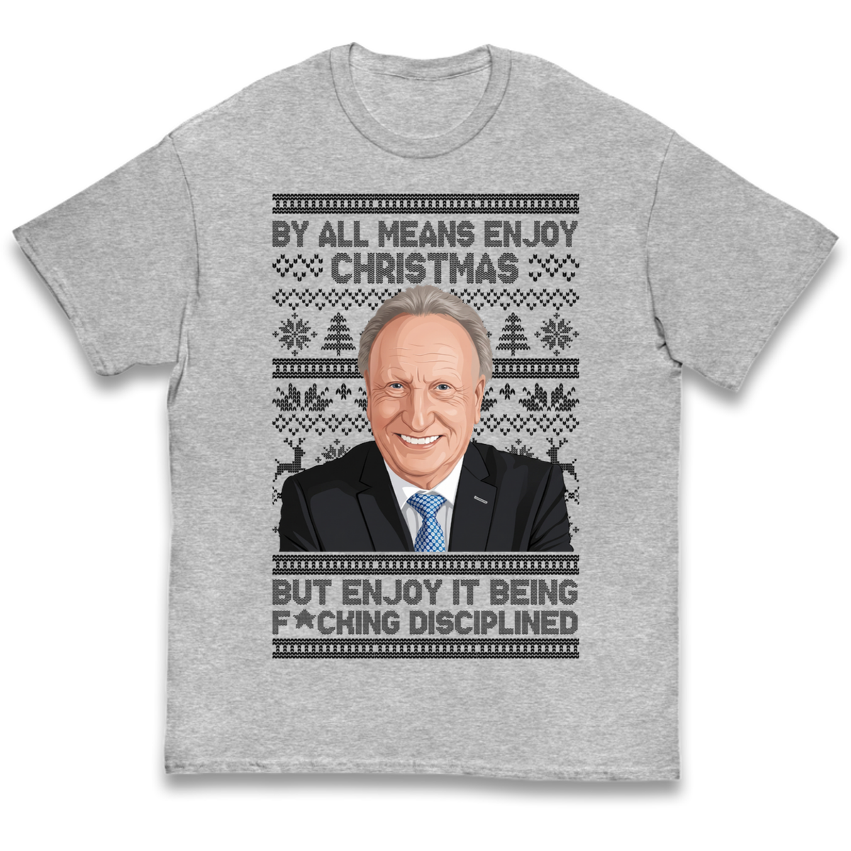 Neil Warnock Christmas Kids T-Shirt