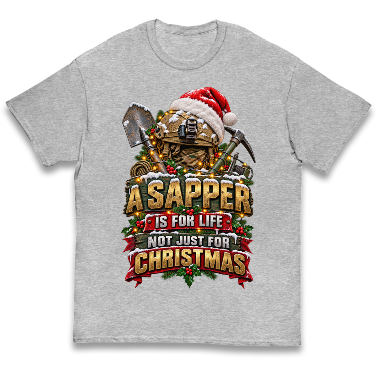 Royal Engineers Sappers Christmas Kids T-Shirt