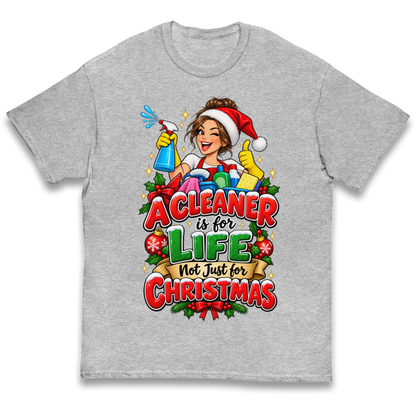Cleaner Christmas Kids T-Shirt