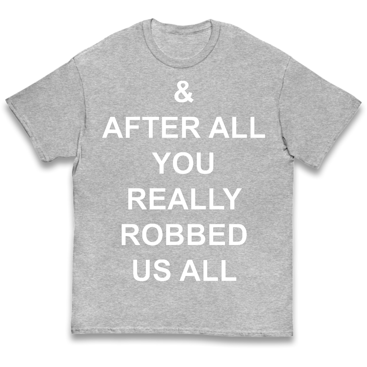 And After All You Really Robbed Us All Man City Cheats Kids T-Shirt