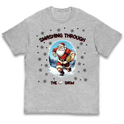 Rugby Santa Clothing Kids T-Shirt