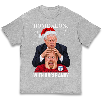 Home Alone Prince Harry Andrew Christmas Kids T-Shirt