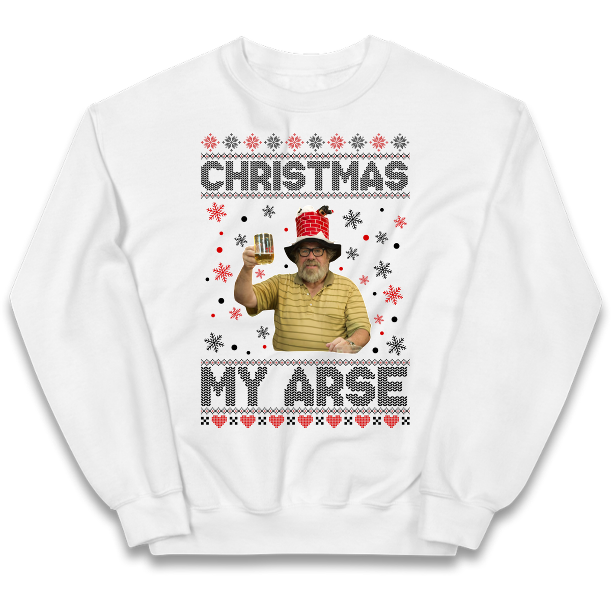 Christmas My Arse Kids Jumper