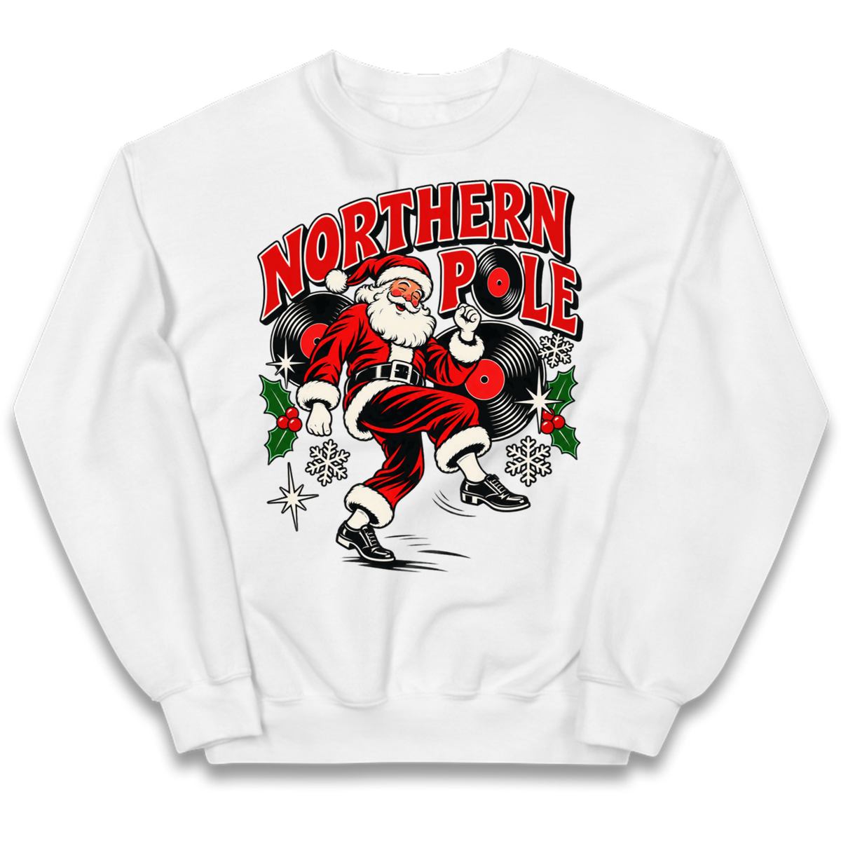 Northern Soul Christmas Kids Jumper