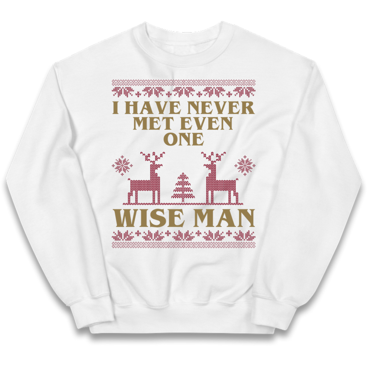 Retro Festive Graphic Kids Jumper