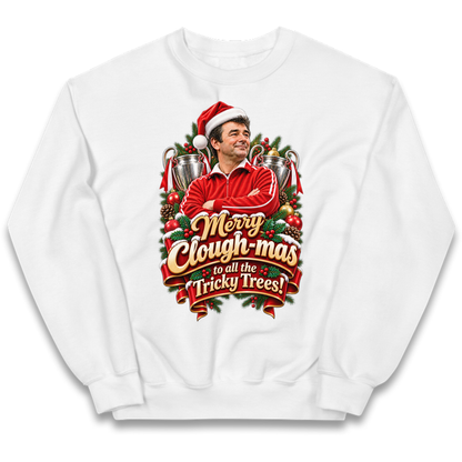 Nottm Forest Football Christmas Kids Jumper