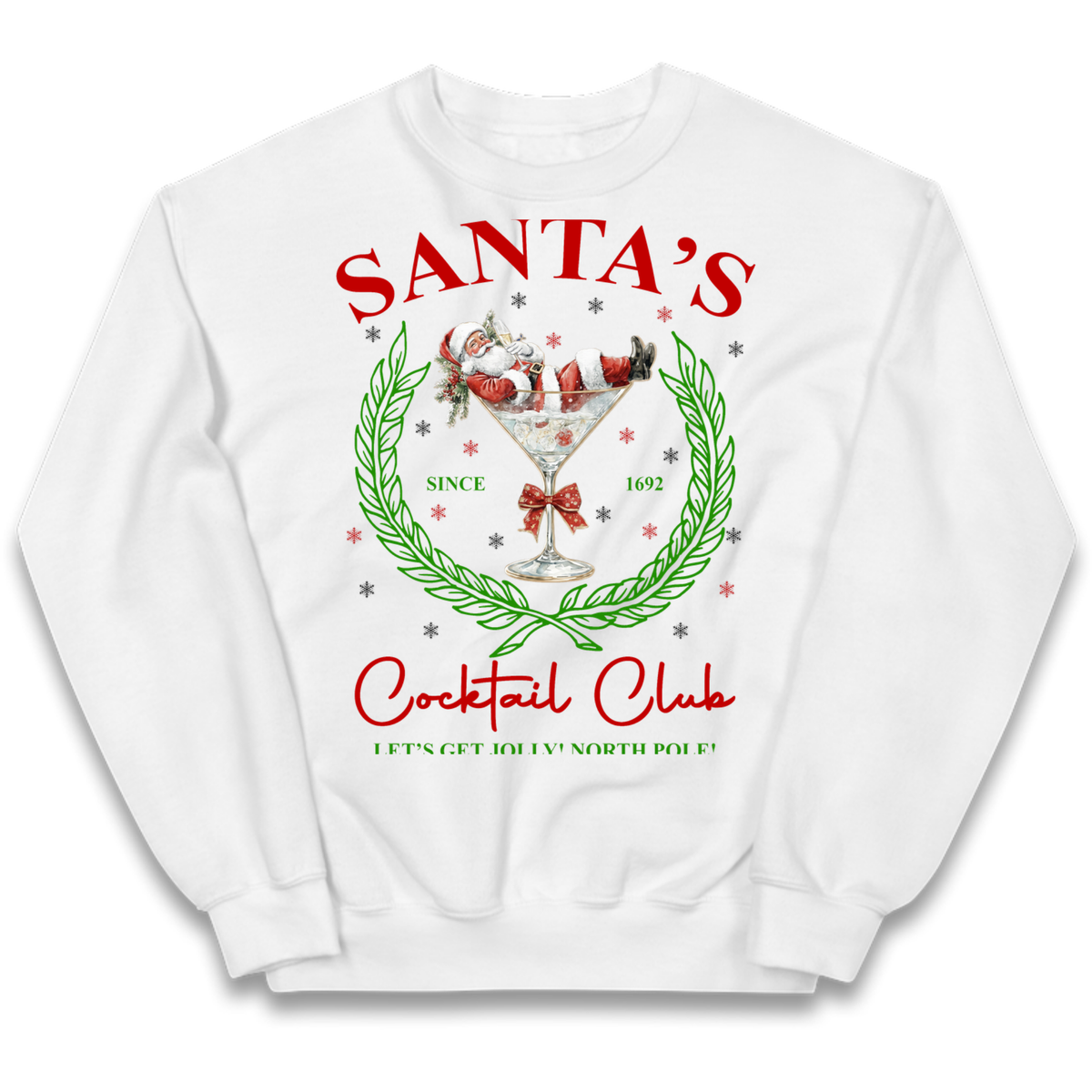 Cocktail Lover Christmas Kids Jumper