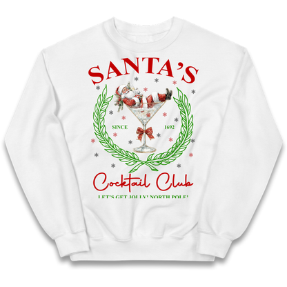 Cocktail Lover Christmas Kids Jumper