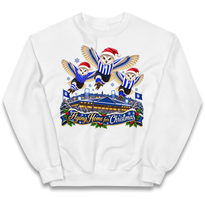 Sheff Wed Christmas Kids Jumper