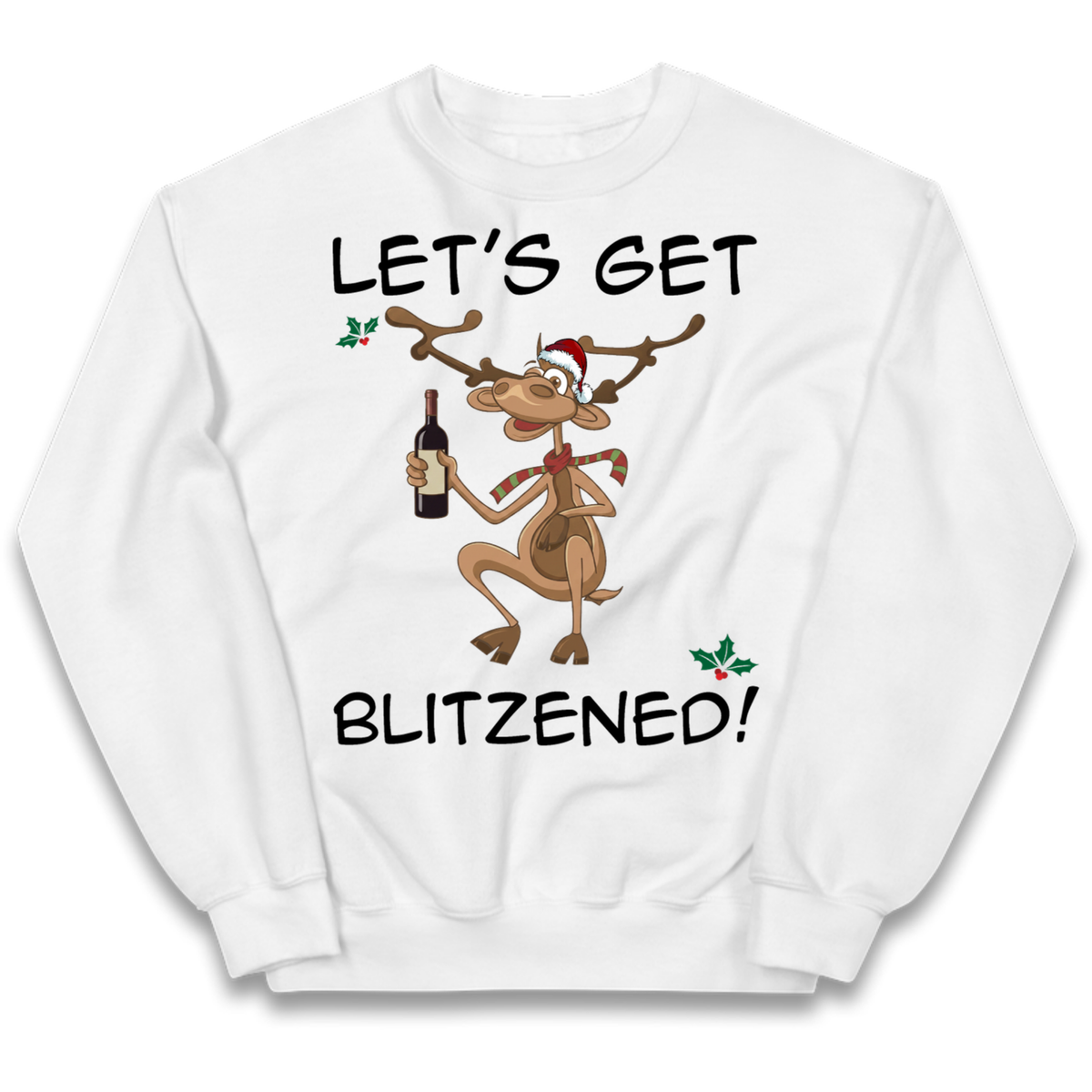 Lets Get Blitzened Kids Jumper