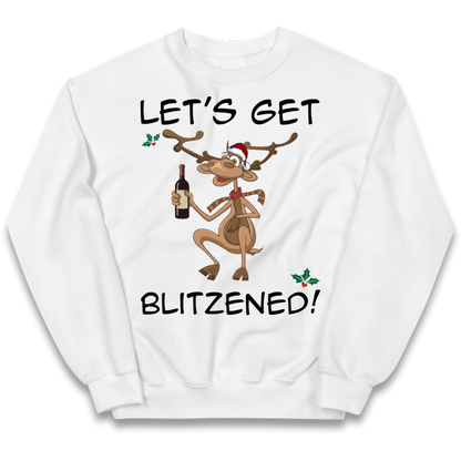 Lets Get Blitzened Kids Jumper