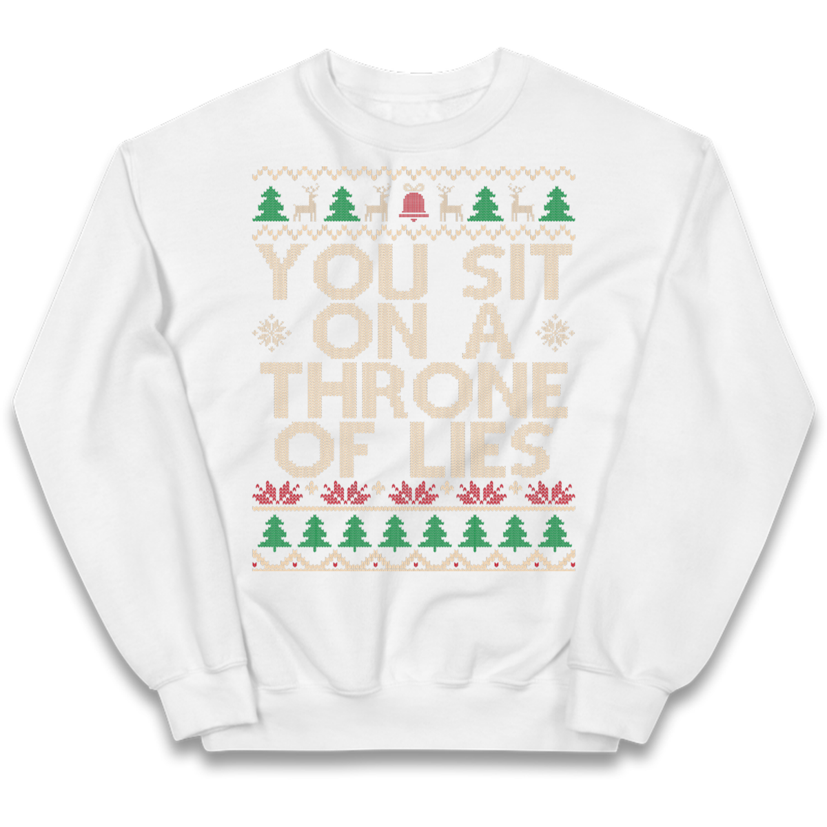 Throne Of Lies Christmas Kids Jumper