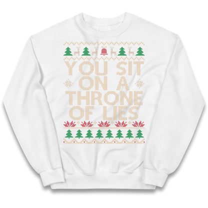 Throne Of Lies Christmas Kids Jumper
