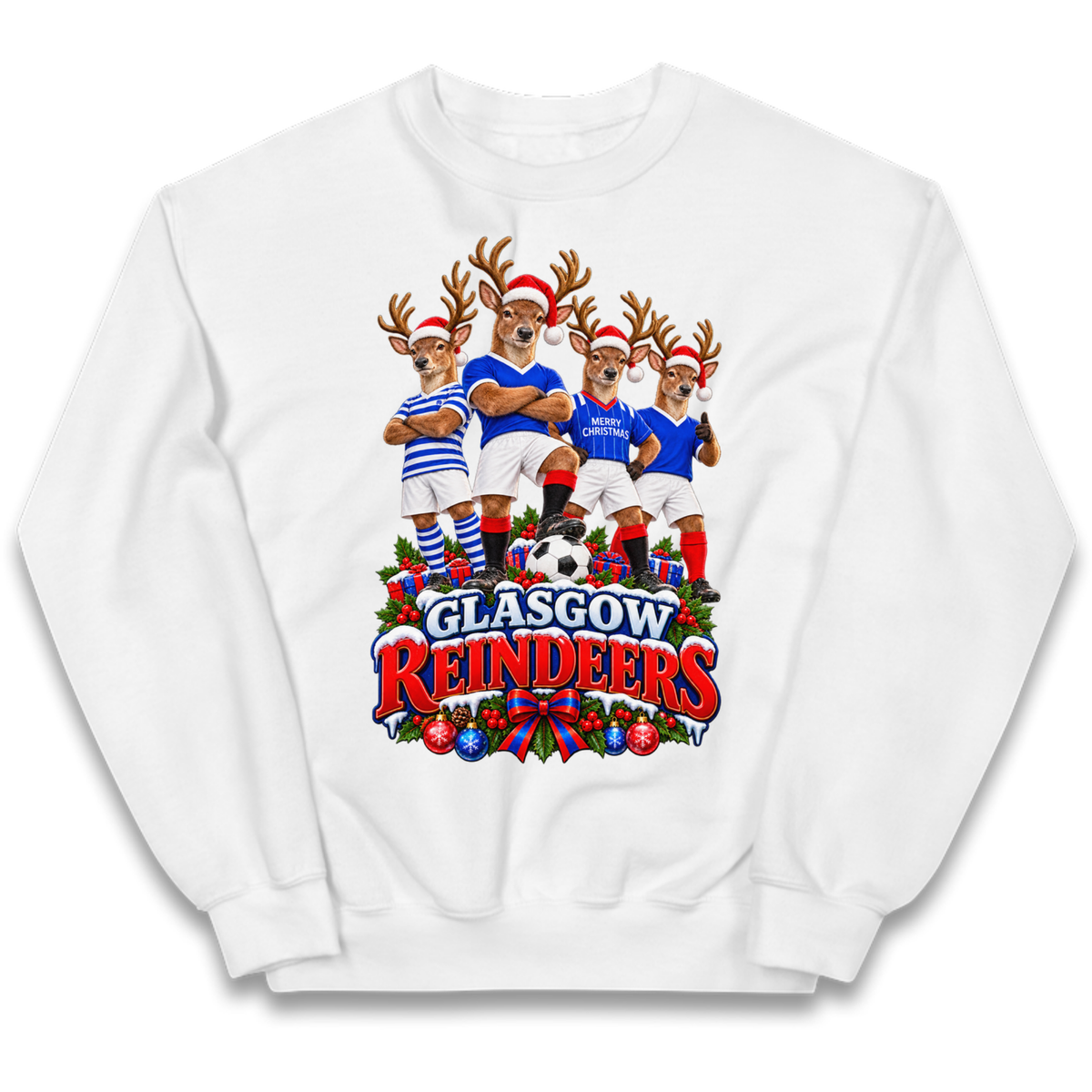 Rangers Christmas Kids Jumper