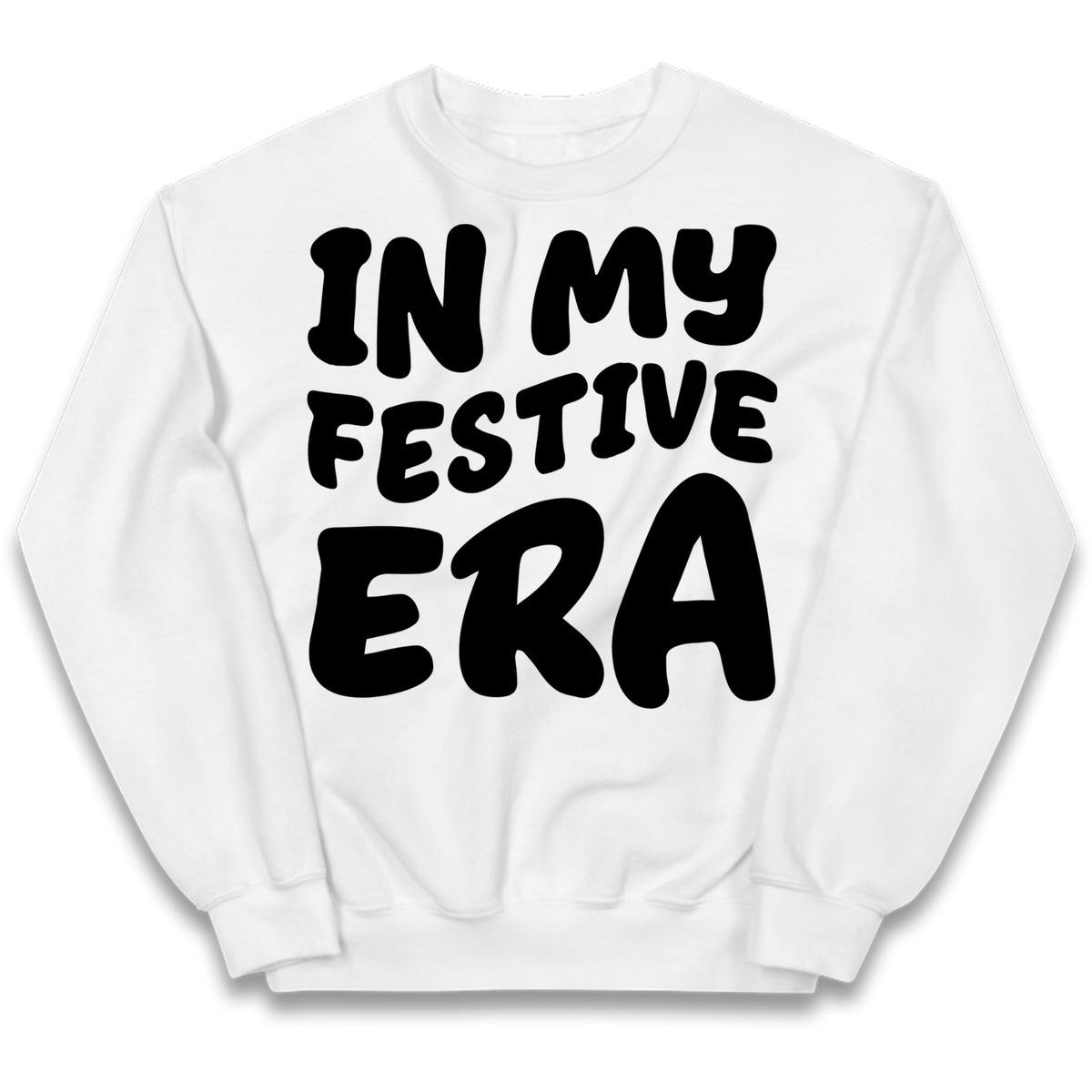 Modern Christmas Slogan Kids Jumper