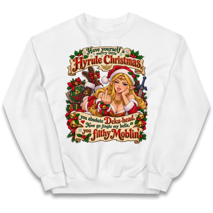 Zelda Christmas Kids Jumper