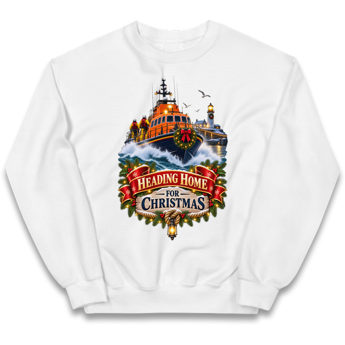 RNLI Christmas Kids Jumper