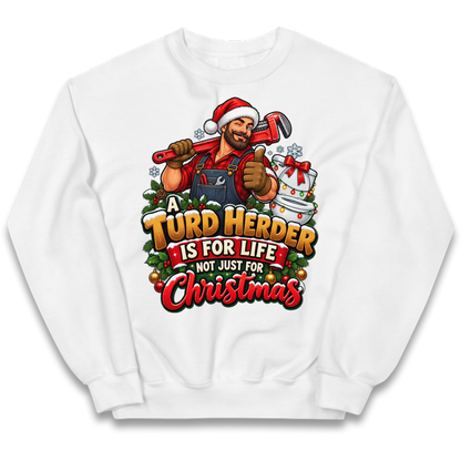 Plumbing Christmas Kids Jumper