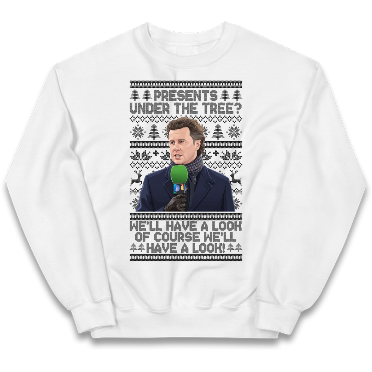 Steve Mcmanaman Christmas Kids Jumper