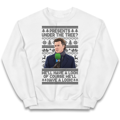 Steve Mcmanaman Christmas Kids Jumper