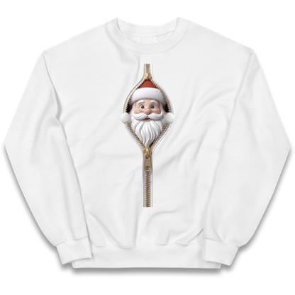 Santa Face Novelty Kids Jumper