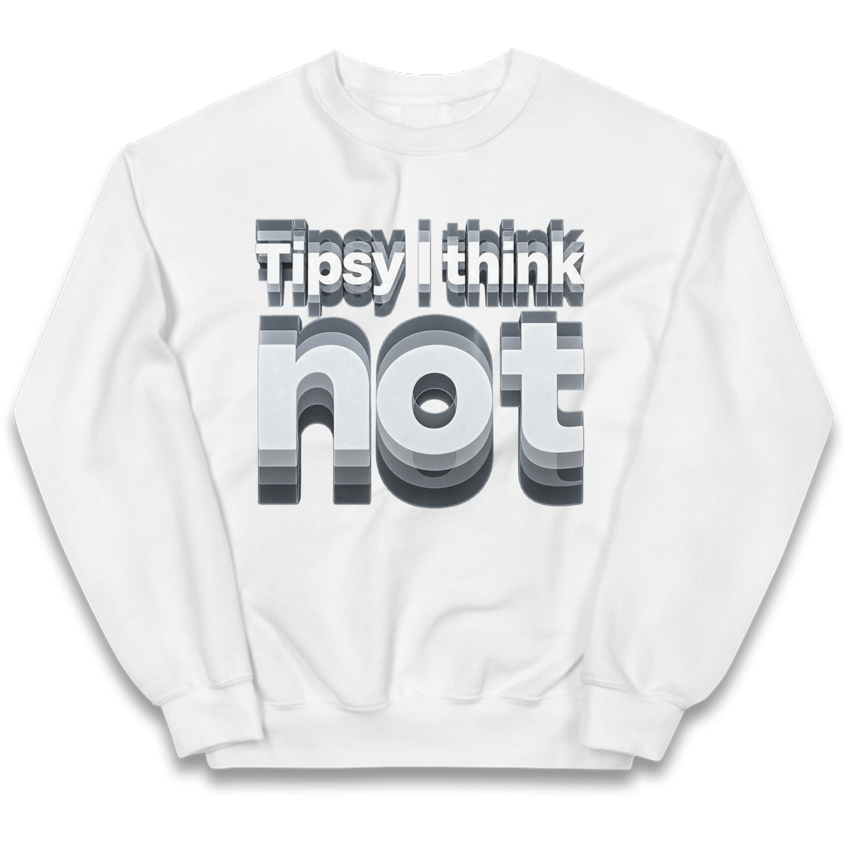 Tipsy I Think Not TikTok Viral Kids Jumper