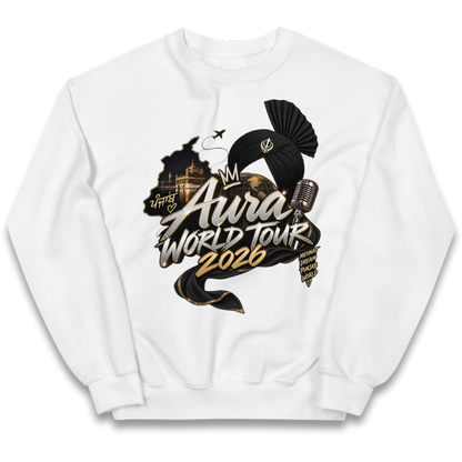 Diljit Dosanjh Aura World Tour 2026 Kids Jumper