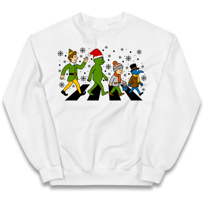 Abbey Road Walk Christmas jumper Kids Jumper