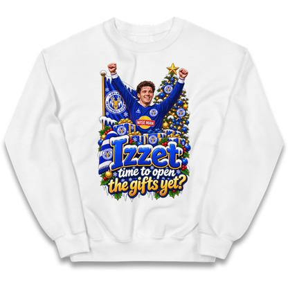 Leicester City Football Christmas Kids Jumper