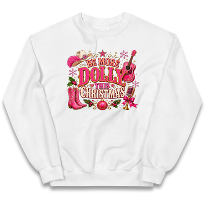 Dolly Parton Christmas Kids Jumper