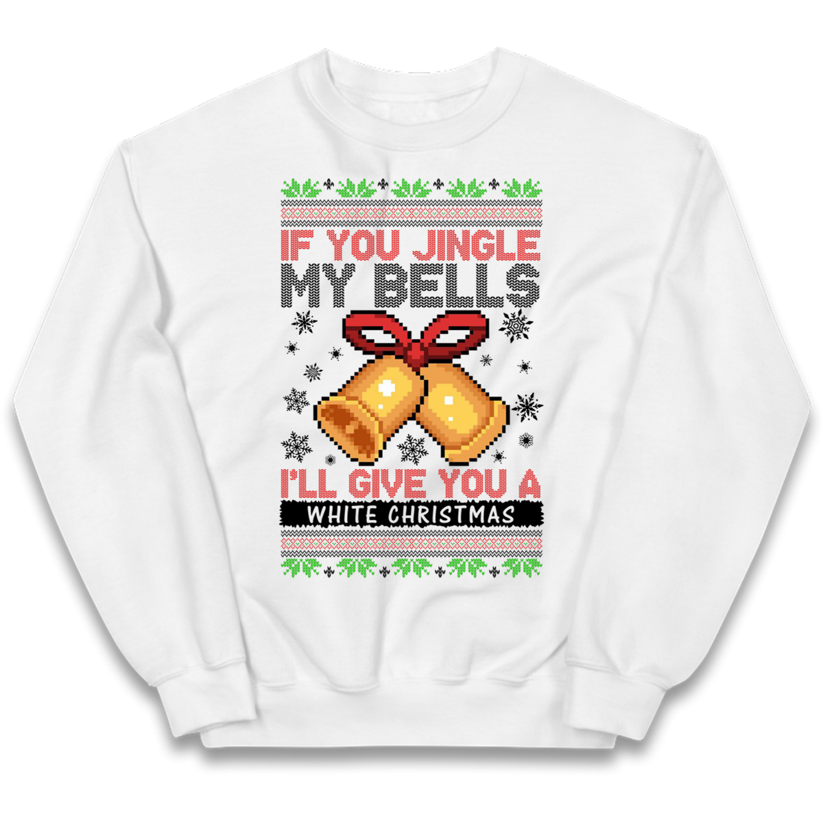 Bell Slogan Clothing Kids Jumper