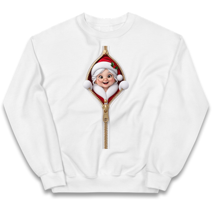 Mrs Claus Outfit Kids Jumper