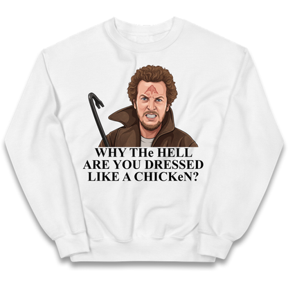 Chicken Funny Christmas Kids Jumper