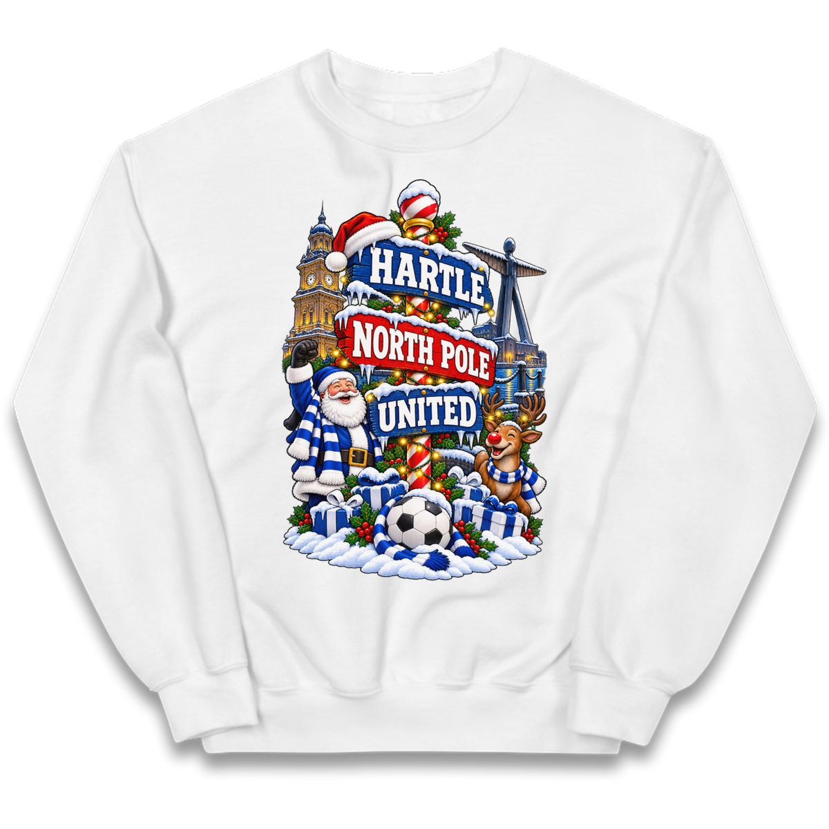 Hartlepool Christmas Kids Jumper