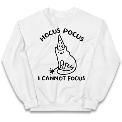 Hocus Pocus I Cannot Focus Kids Jumper
