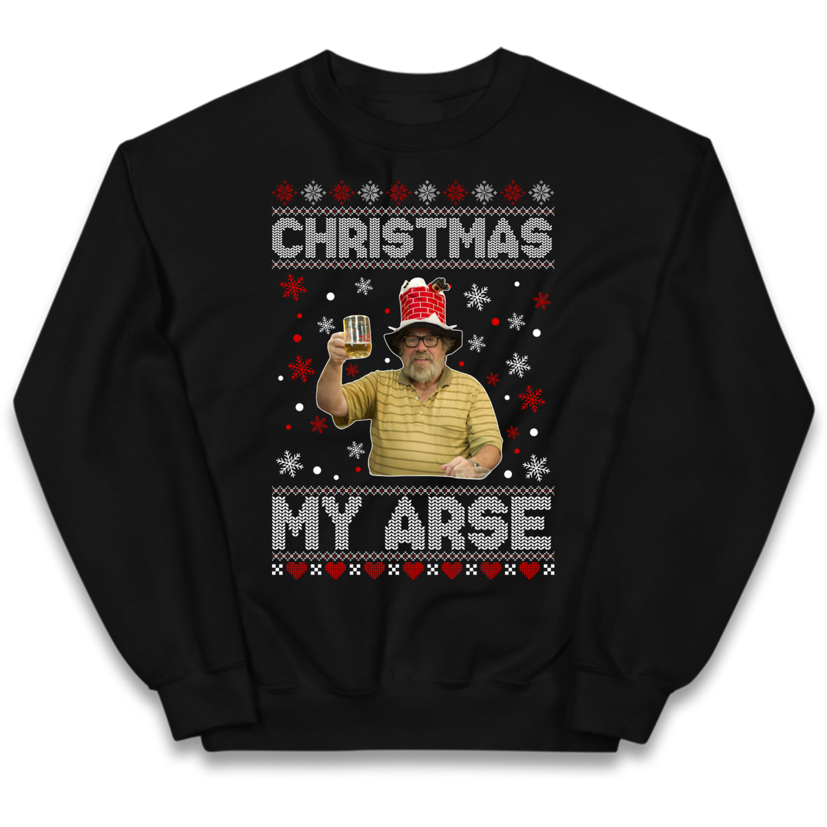 Christmas My Arse Kids Jumper