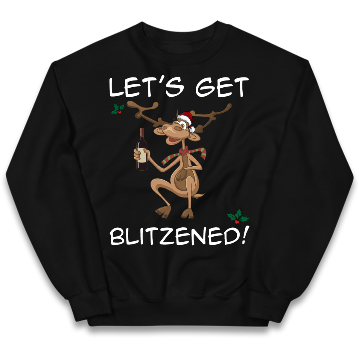 Lets Get Blitzened Kids Jumper