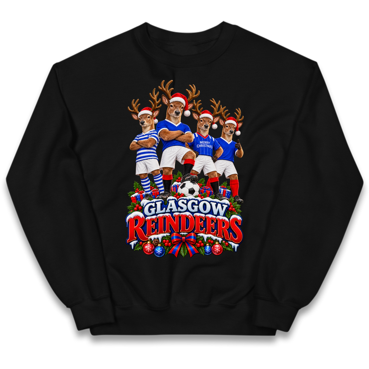 Rangers Christmas Kids Jumper