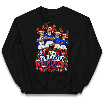 Rangers Christmas Kids Jumper
