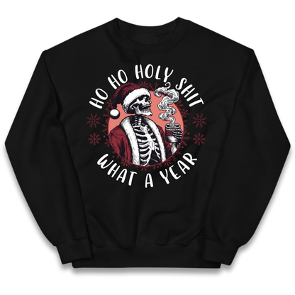 HO HO Holy Santa Kids Jumper