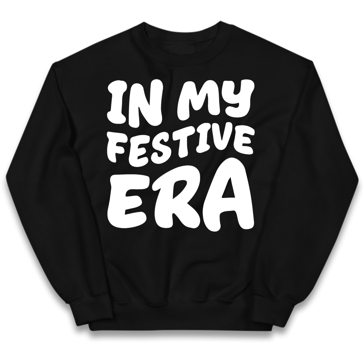 Modern Christmas Slogan Kids Jumper