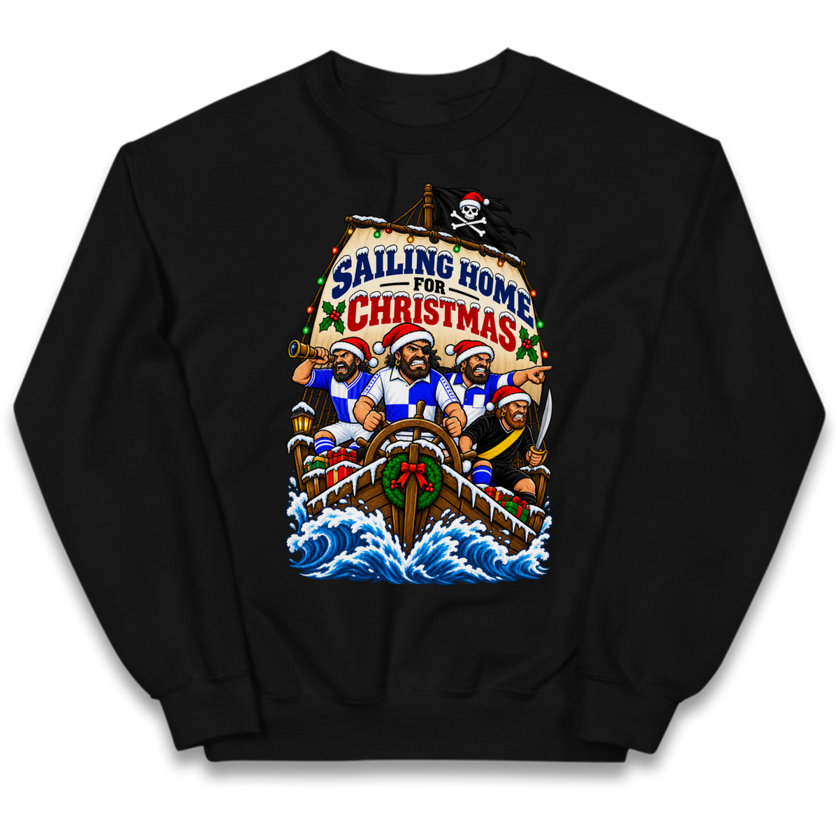 Bristol Rovers Christmas Kids Jumper