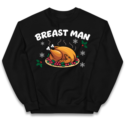 cheeky festive top Kids Jumper