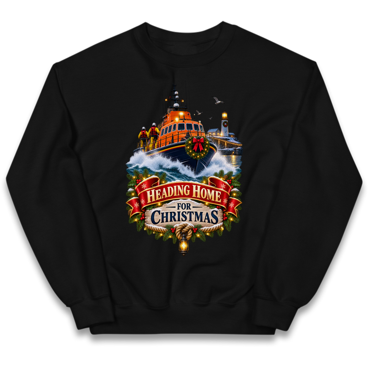 RNLI Christmas Kids Jumper