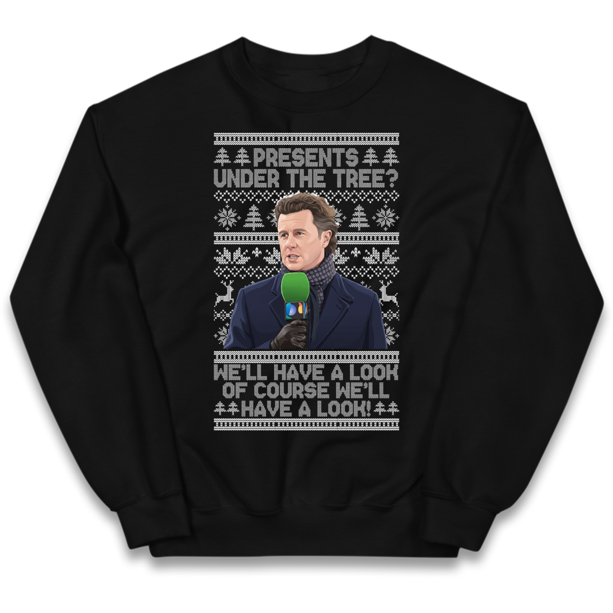 Steve Mcmanaman Christmas Kids Jumper