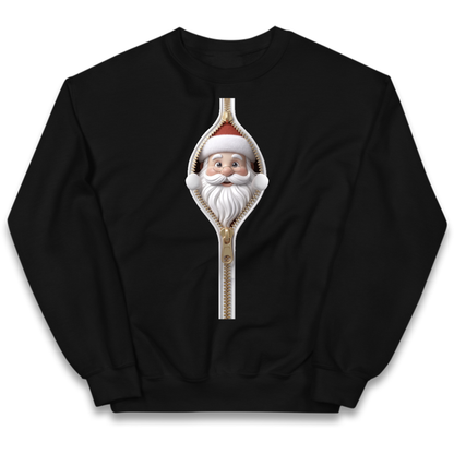 Santa Face Novelty Kids Jumper