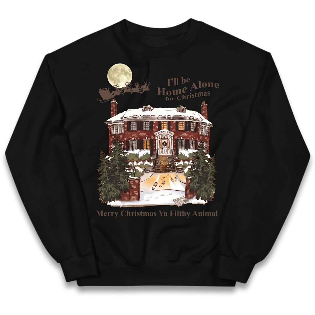 Home Alone Festive Christmas Kids Jumper