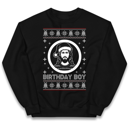 Jesus Birthday Christmas Kids Jumper