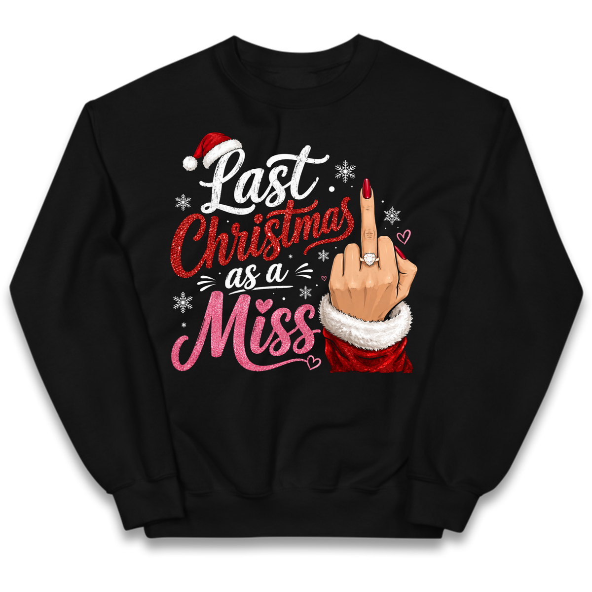 Last Christmas as a Miss Christmas Kids Jumper
